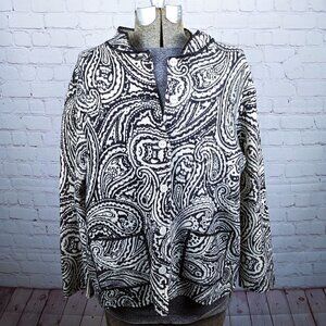 LIKE NEW Ruby Rd Paisley Print Wool Jacket M